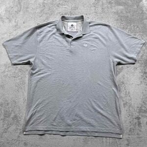 Akademiks Polo Shirt Mens Short Sleeve Embroidered Logos 4XL Gray‎